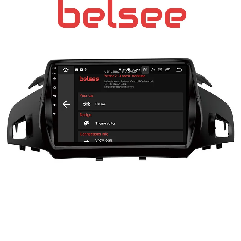 Belsee DSP Ram 4 + 64 ГБ Android 10 0 головное устройство автомобильное радио мультимедиа DVD