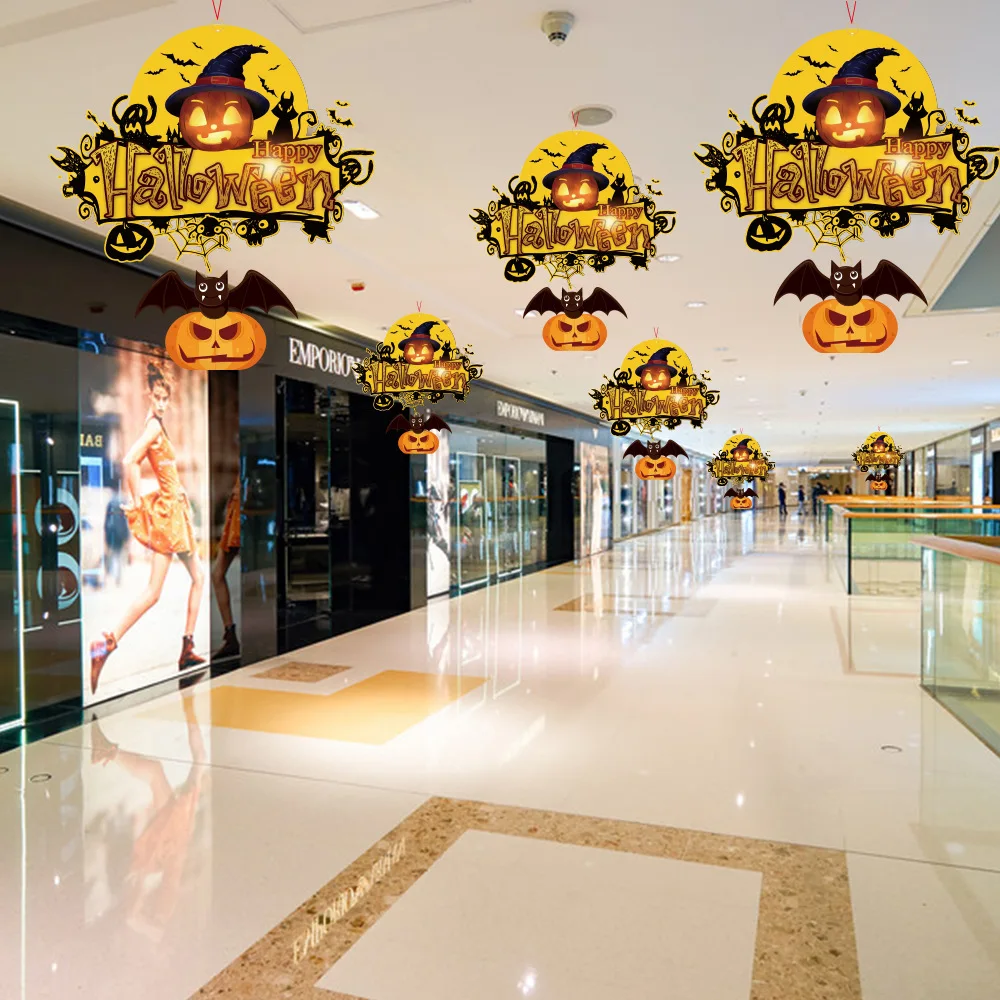 

Новинка 2020, искусственный торговый центр, дом с привидениями, магазин, компоновка, украшение, крытая Тыква