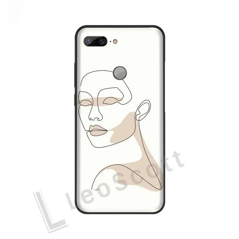 

Abstract line art Phone Case For Huawei NOVA 2 2i 2s 3i 4 4e 5 plus P10 lite 20 P20 pro honor10