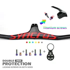 Подъемник T800 для горного велосипеда, 17 градусов, однообразный, со встроенным выносом руля, матовыйглянцевый, с добавлением сверхсветильник ких титановых винтов