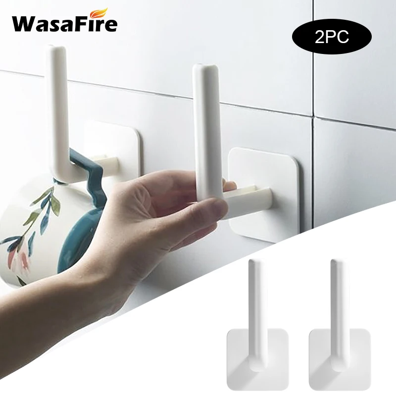 Кухонные держатели для бумаги самоклеящаяся стойка рулонной органайзер ванной