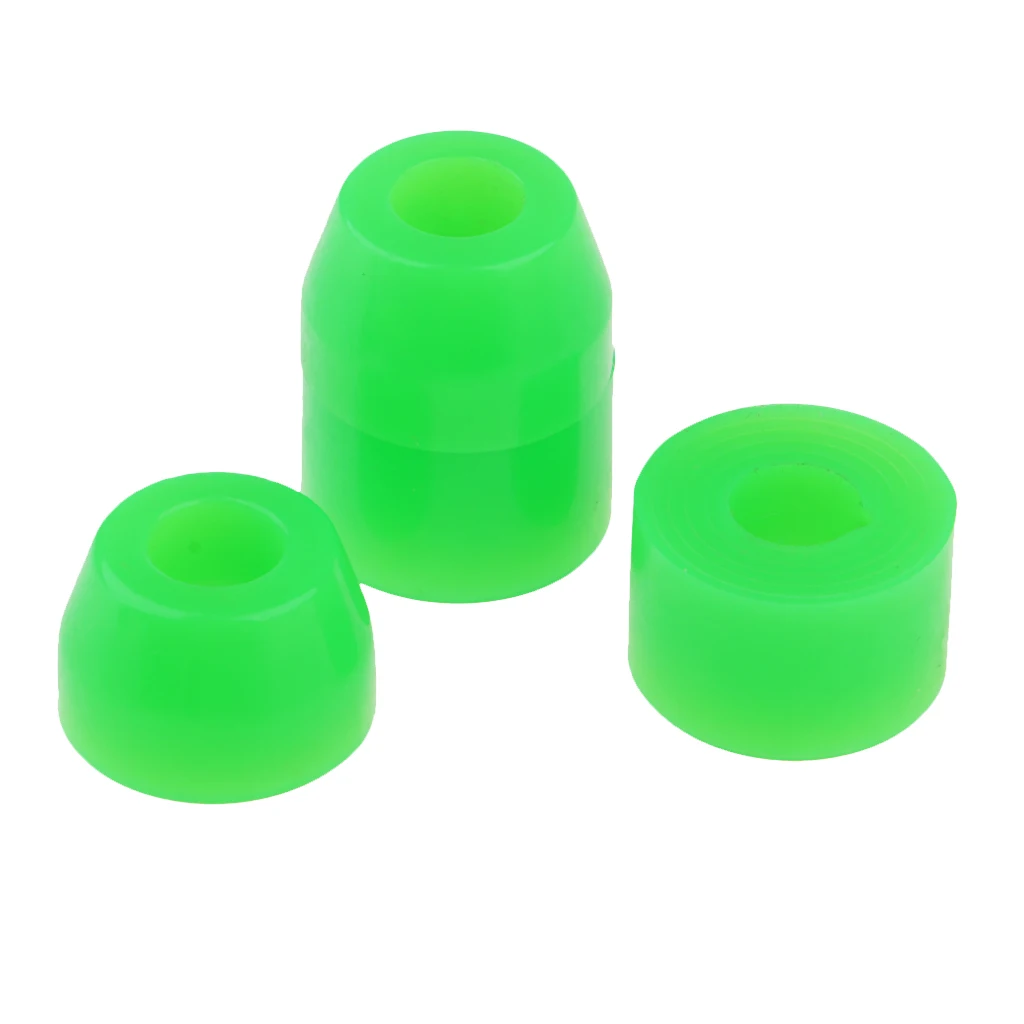 

Pack of 10 Premium Skateboard Bearings Bushings 85a, Cups Set, Cups -3 Sizes