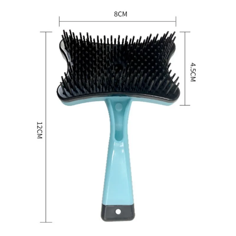 

New Pet Cleaning Massage Beauty Comb With Self Clean Button One-Button Telescopic Soft Hair Removal Comb