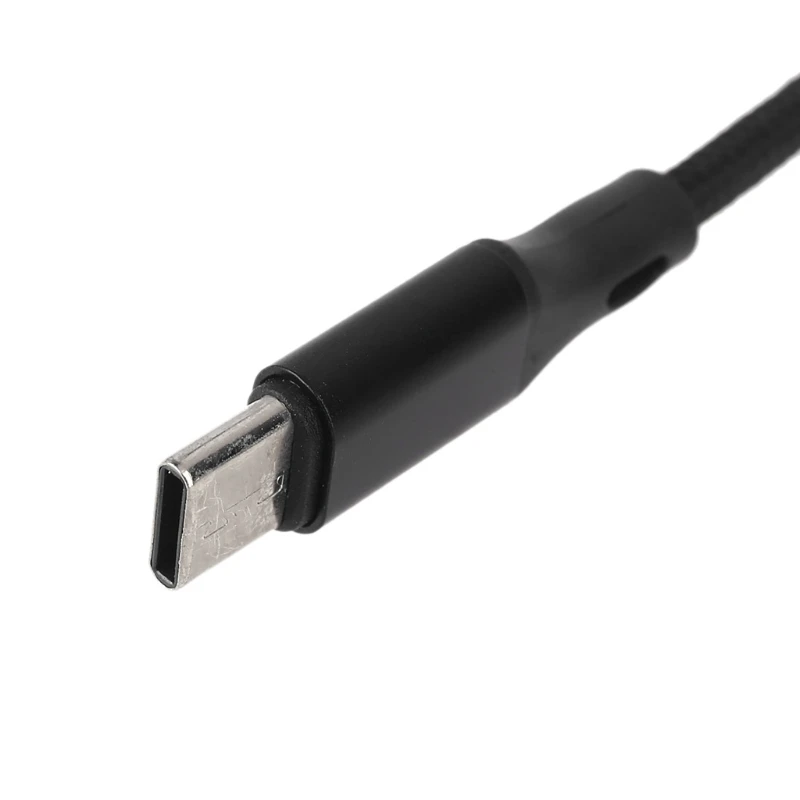 Новинка 2021 100 см нейлоновый универсальный кабель Type C на USB зарядный шнур провод