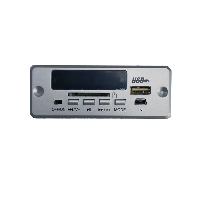 Фото MP3 декодер доска для рисования 5V питания 2*3 Вт Авто Аудио Аксессуары модуль с call MP3 декодер доска для рисования 5V питания 2*3 Вт Авто Аудио Аксессуары модуль с call