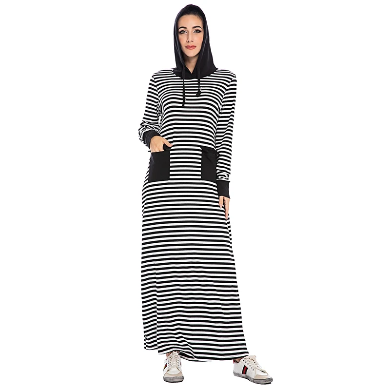 as picture dress Кафтан abaya Дубай турецкий Спорт мусульманское платье исламское одежда Абая для женщин Восточный халат из марокена ислам платье хиджаб Djelaba Femme - Цвет: as picture dress