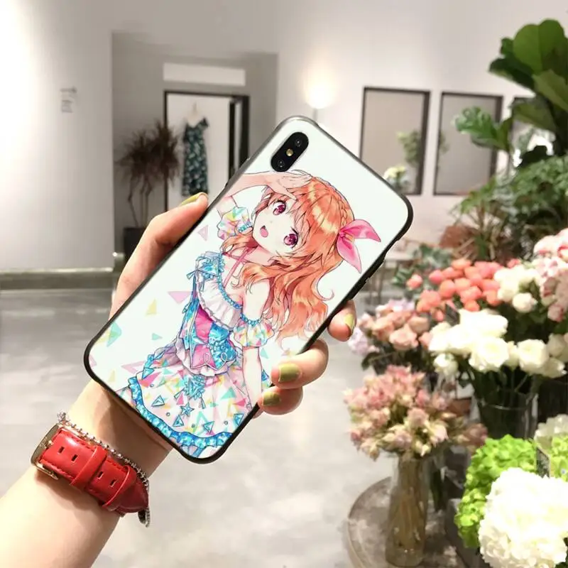 HPCHCJHM Мягкий силиконовый чехол из ТПУ с японским аниме Love Live для iPhone 11 pro XS MAX 8 7 6 6S