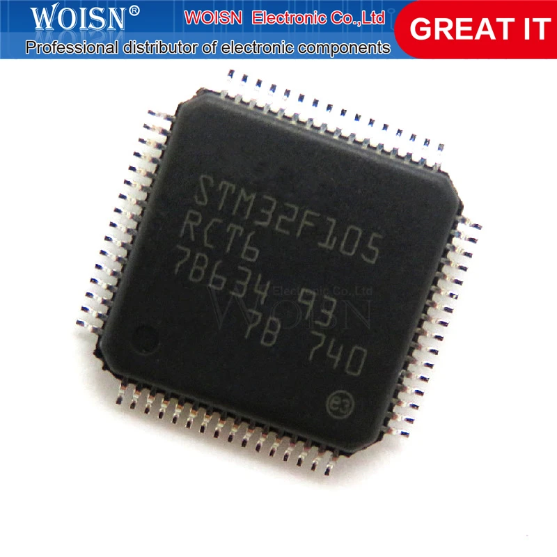 STM32F105R8T6 STM32F105RBT6 STM32F105RCT6 STM32F105VCT6 STM32F107RCT6 STM32F107VCT6 STM32F205RCT6 STM32F205RGT6 STM32F205VET6 - купить по