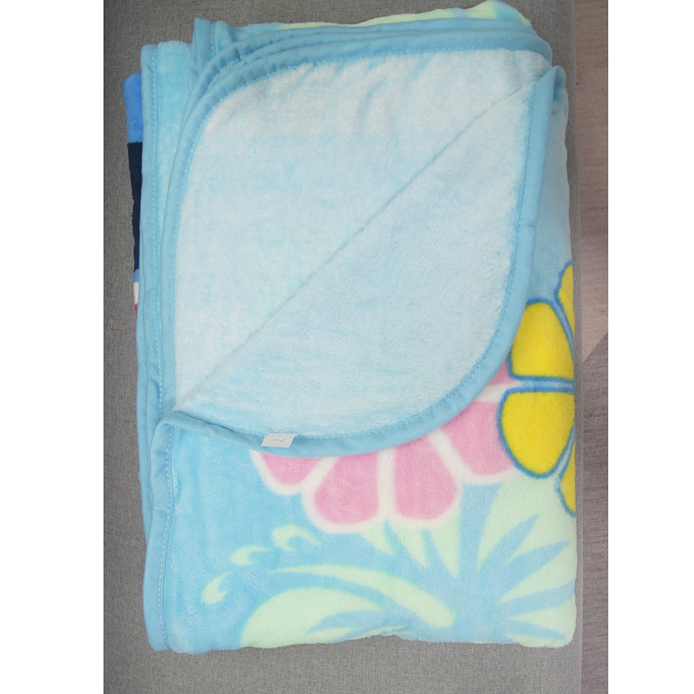 Лило стежка цветочные печатные одеяла броски для девочек мальчиков Детский