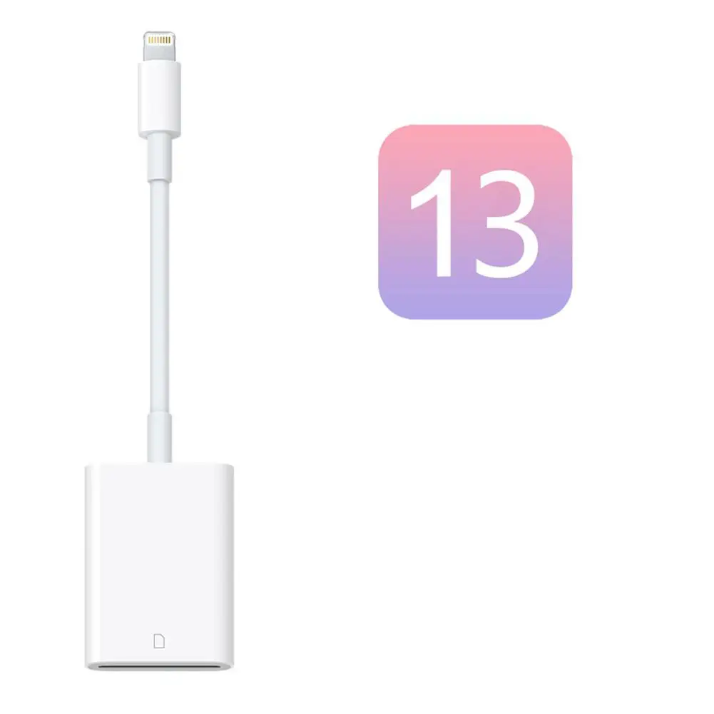 TWISTER.CK OTG кард ридер для Lightning SD смарт камеры Адаптер считывателей iOS 13