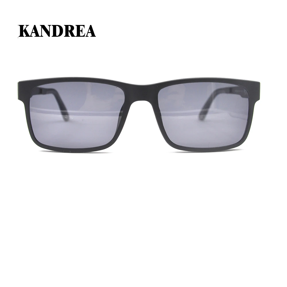 

Lucidie New Designer Magnet Clip On Eyeglasses Men Sunglasses Eye Frames