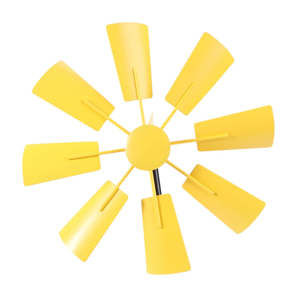 

Decorative Pinwheel Courtyard Winnower Windmill Decor for Garden