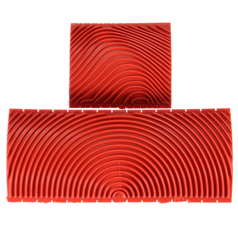 2 шт. резиновые ролики для рисования под дерево|Декоративные доски| |