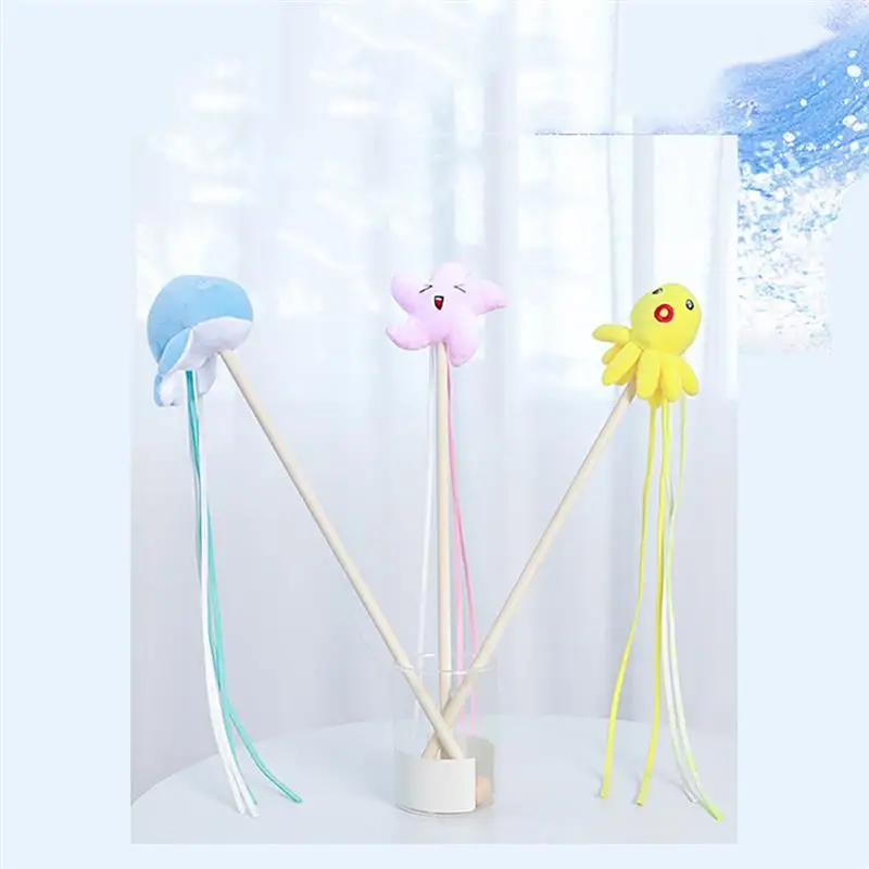 Плюшевый игровой комплекс для кошек Игрушка кошки &quotДразнилка&quot кисточкой