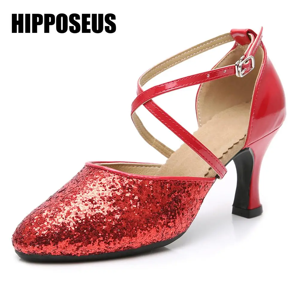 Новая обувь для латинских танцев профессиональный Современный бальный Танго