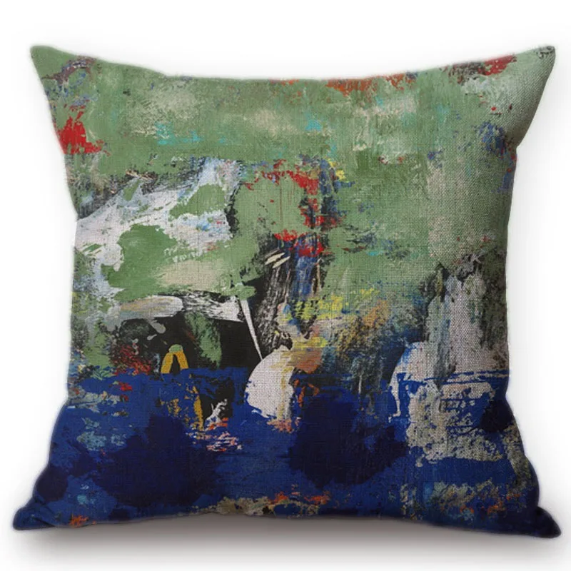 В стиле граффити рисунок художественной краской декоративная наволочка на