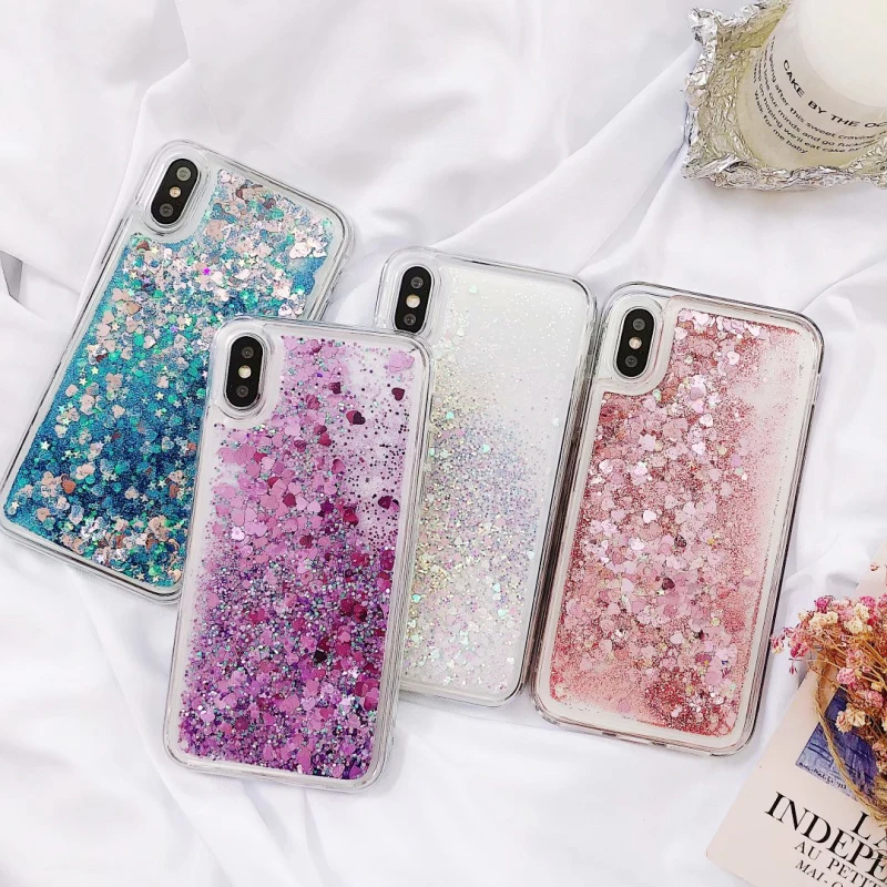 Чехол с блестками и зыбучим песком для Xiaomi Redmi Note 7 8 6 Pro 8A 7A 6A 5A 4A 4 4X Prime 5 Plus K20 чехол