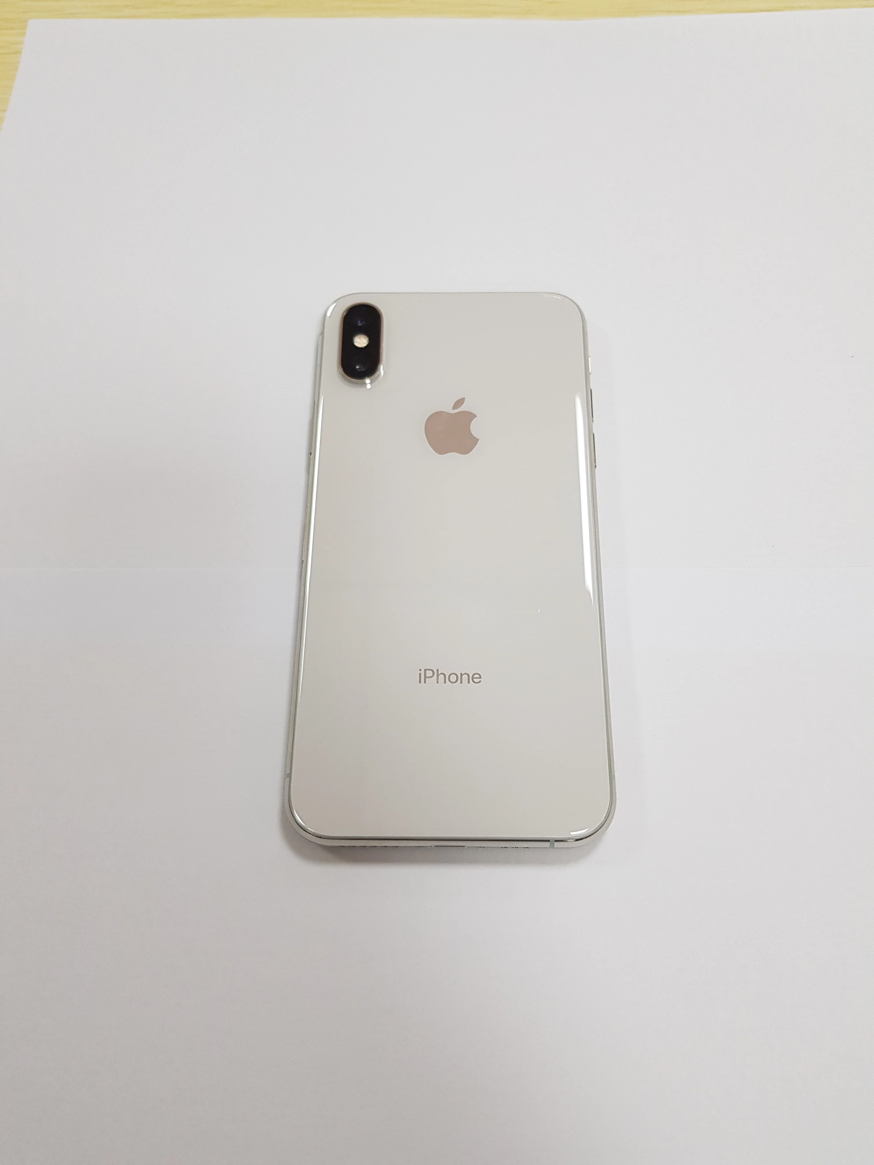 Оригинальный сотовый телефон Apple iPhone X OLED IOS десять ядер ПЗУ 3 ГБ ОЗУ 256 64 двойная