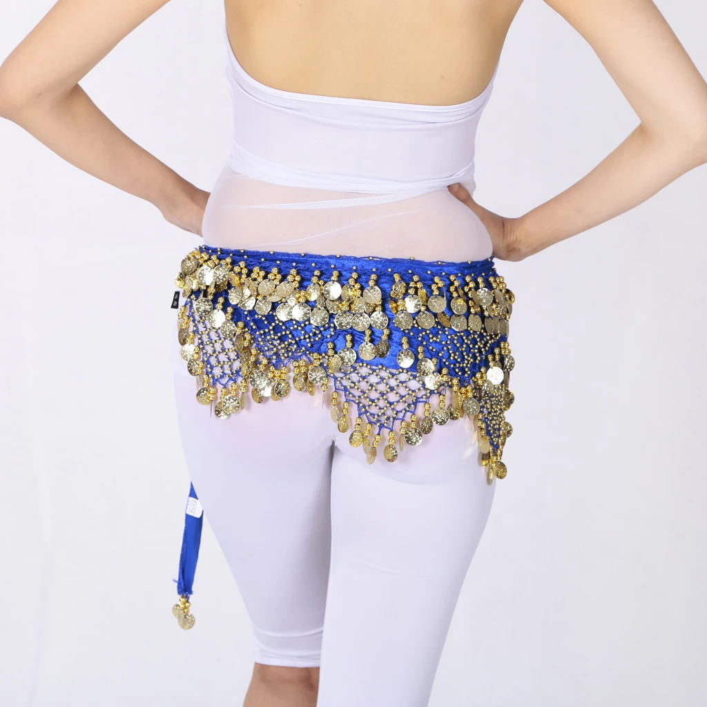 Женский шарф с кисточками для танца живота хип-хоп юбка поясная цепь золотыми
