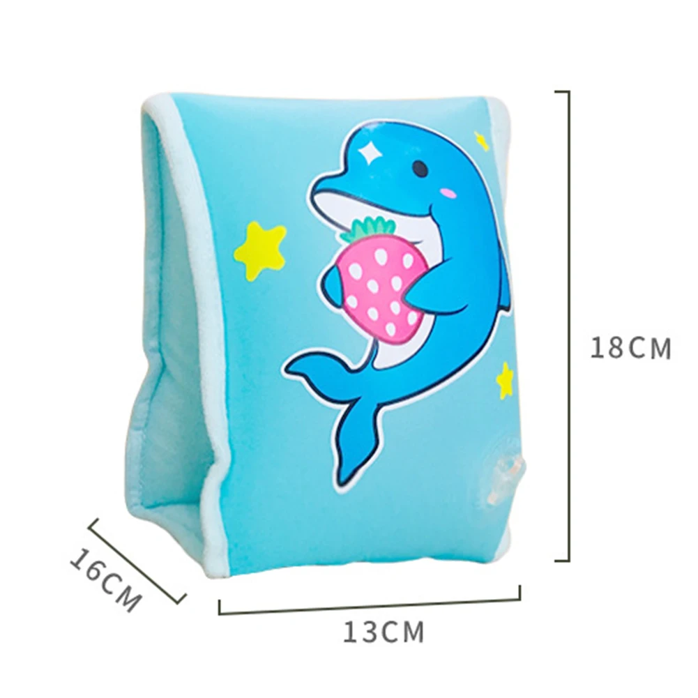 

2pcs Baby Swimming Arm Ring Inflatable Pool Float Circle for Water Party Armbands Child Floatable Pool Safety Gear Foam Swimming