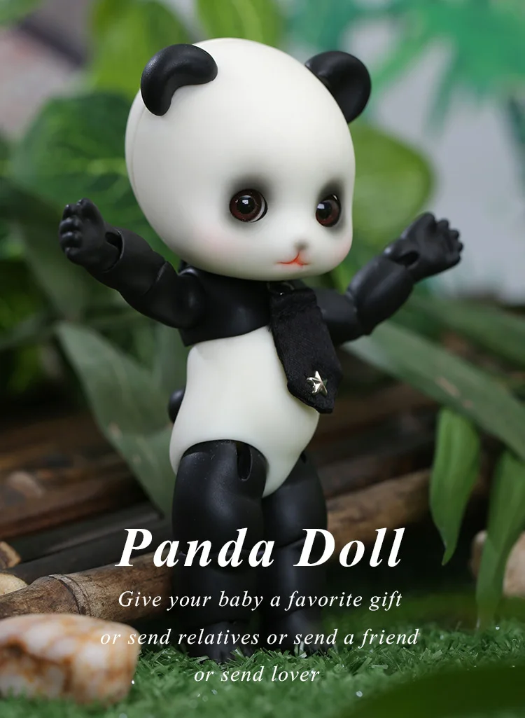 Новое поступление dollsoom Panda bjd sd кукла 1/8 модель тела для детей Высокое качество Модный магазин слаще gir luodolll