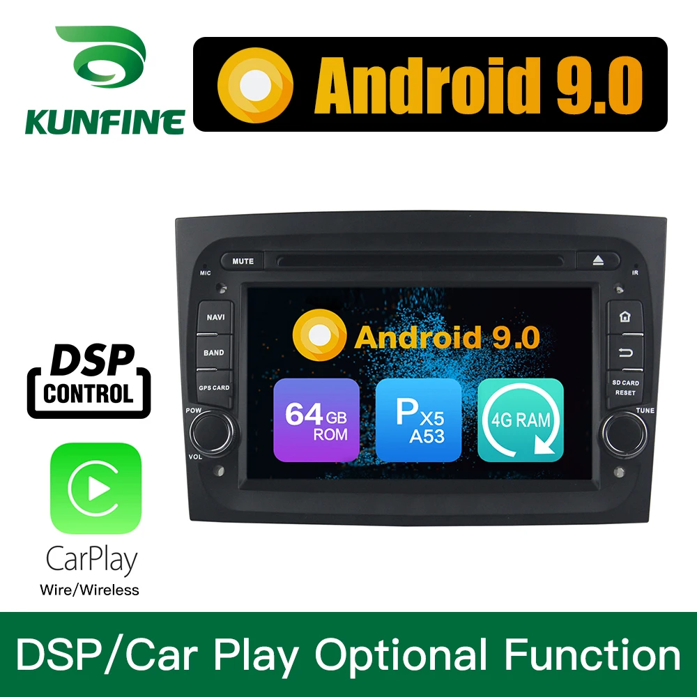 Android 9 0 Восьмиядерный 4 Гб RAM 64 ROM автомобильный DVD GPS навигация мультимедийный