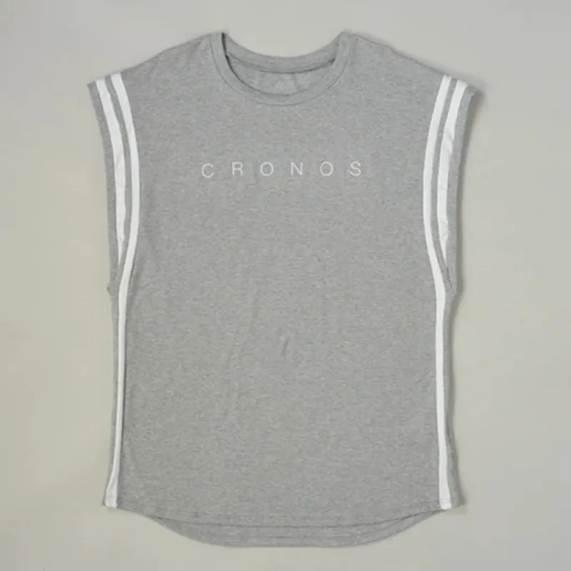 

2021new men cotton tank tops shirt gyms fitness vest sleeveless male casual bodybuilding sports man Workout clothes clothing