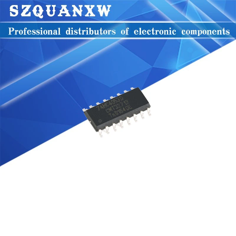 Аналоговый мультиплексор, 10 шт./лот 74HC4053 74HC4053D SN74HC4053DR HC4053 SOP-16, 2-канальный, IC