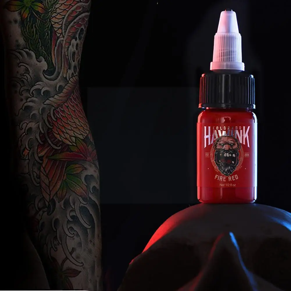 

15ml Professional Tattoo Ink For Body Art Pigment Permanent Microblading Beauty Art Tattoo Ink Supplies Product Multiple Co F2t2