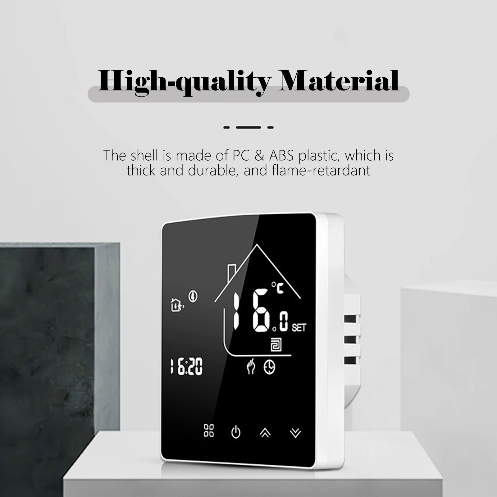 

Smart Wifi Thermostat for Electric/Water/Gas Boiler Floor Heating Temperature Controller Thermostat with Alexa Google Home