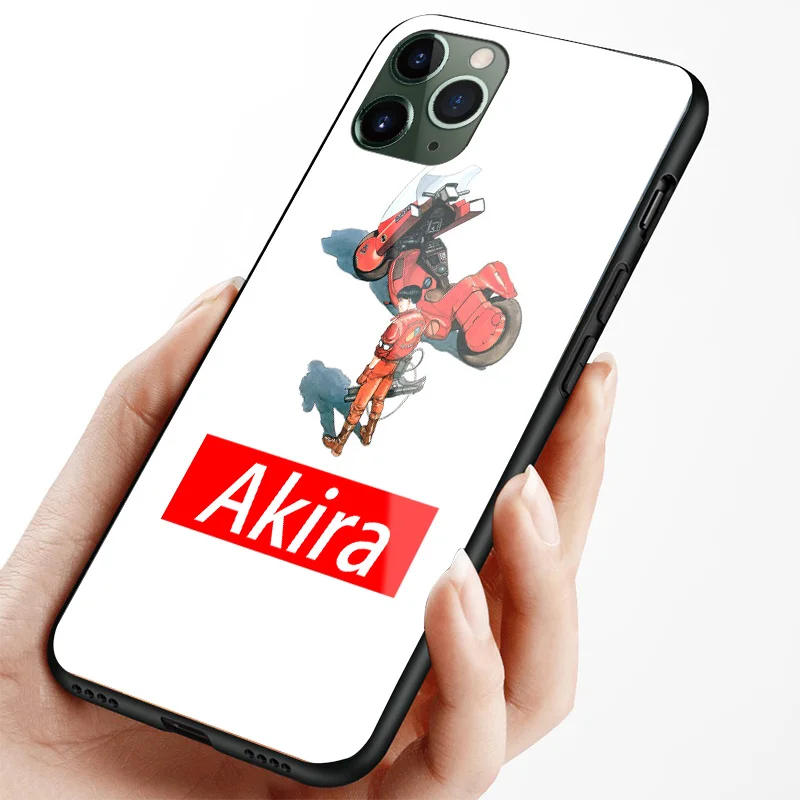Akira 1988 Классический Аниме фильм плакат мягкий силиконовый стеклянный чехол для