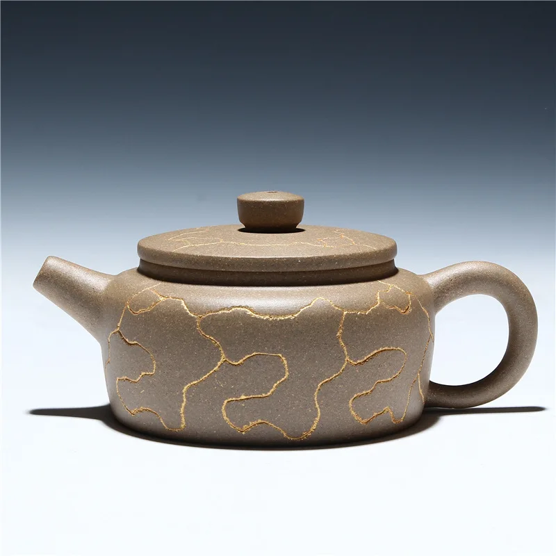 

Quality goods all handmade ceramic tea-pot authentic yixing recommended tea gold bell, 180 ml