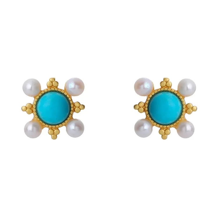 Женские серьги гвоздики CMajor элегантные из стерлингового серебра 925 пробы с