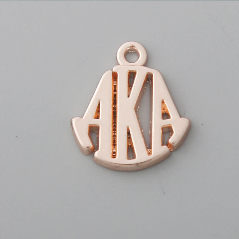 

10 шт., подвески в виде букв, 16 х18 мм