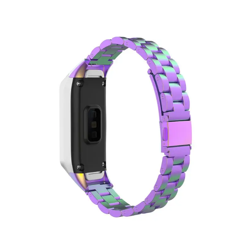 Ремешок для часов из нержавеющей стали Quick Release ремешок для samsung Galaxy Fit SM-R370 часы