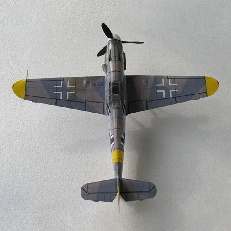 1:32 Германия Bf-109 G6/G14 бомбер картон с трёхмерными чертёжами 3D День матери день