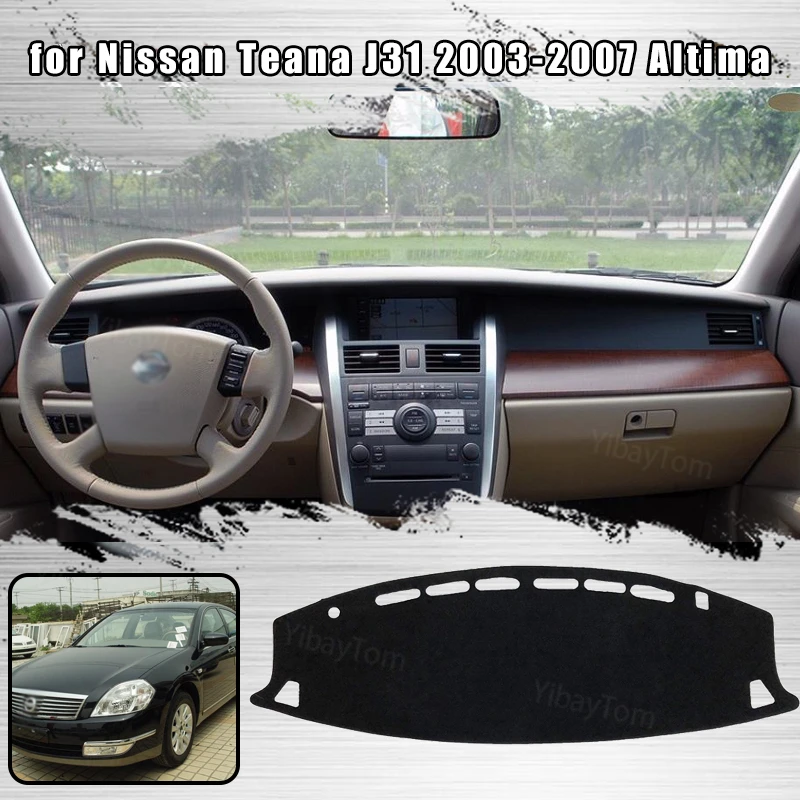 

Car Dashboard Cover Dash Mat for Nissan Teana J31 2003-2007 Altima Auto Non-slip Sun Shade Pad Carpet