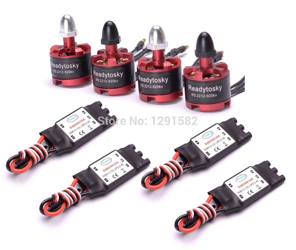 F450 450 мм PCB версия квадрокоптера рама комплект 2212 920kv двигатель 30A simonk ESC для S500