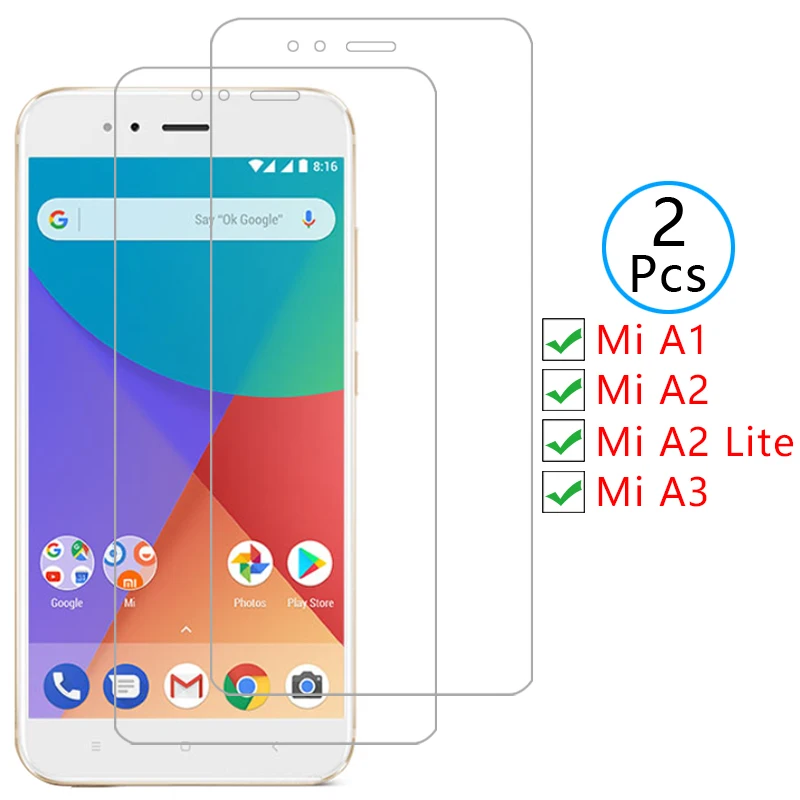 

screen protector for xiaomi mi a1 a2 lite a3 protective tempered glass on ksiomi xiomi xiami xaomi a 1 2 3 1a 2a 3a a2lite film