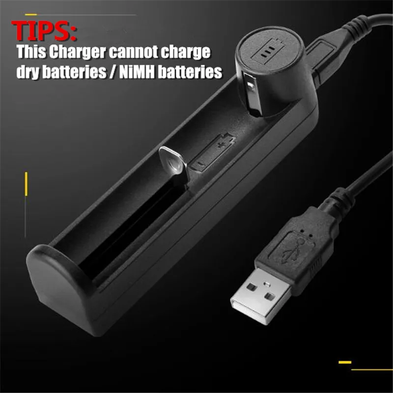 20 шт. умное зарядное устройство с 1 слотом USB совместимость: 3 7 в литиевая батарея