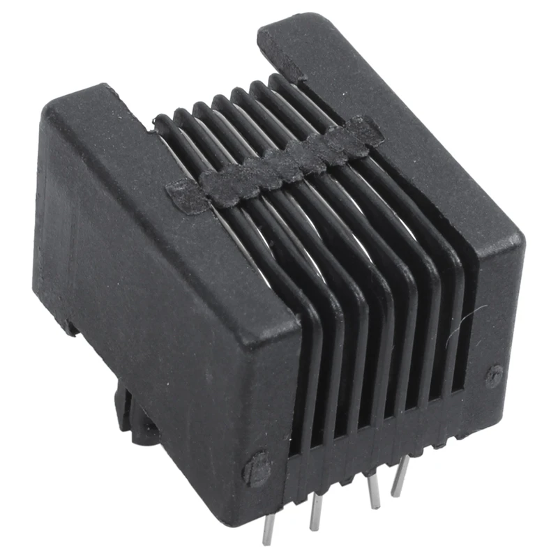 Новинка 20шт RJ45 8P8C компьютерная интернет-сеть PCB Jack Разъем черный | Обустройство