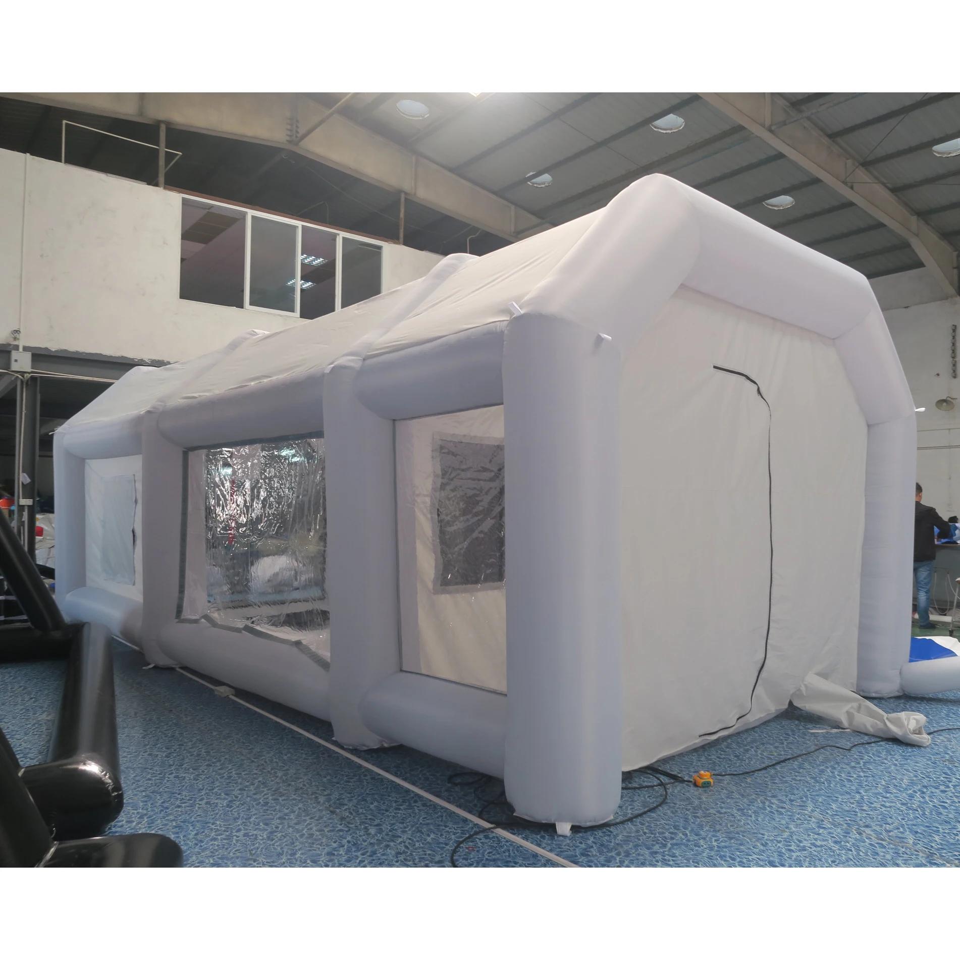 Бесплатная доставка до двери профессиональная надувная покрасочная камера 8x4 м