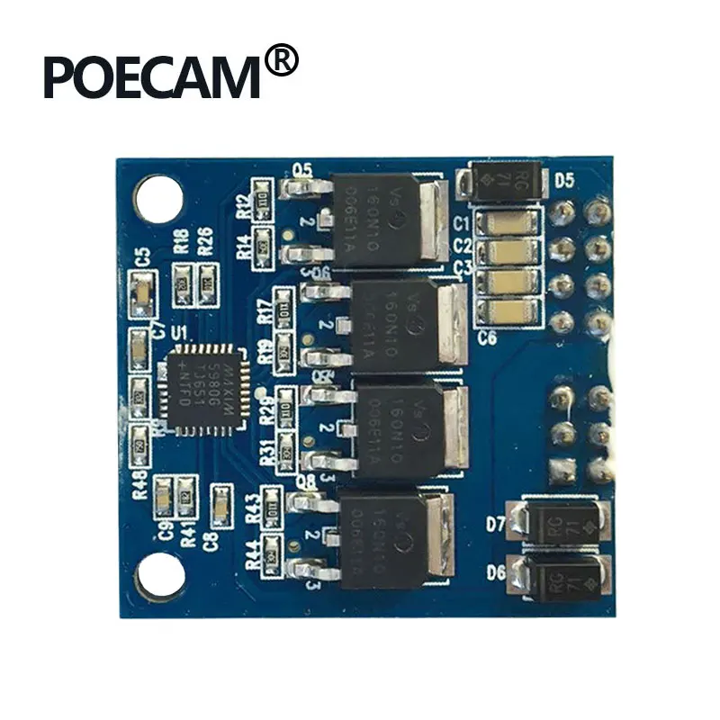 Макетная плата с 4 портами POE 48 В IEEE802.3af/at 5 8 10 16 24 порта переключатель питания 10/100