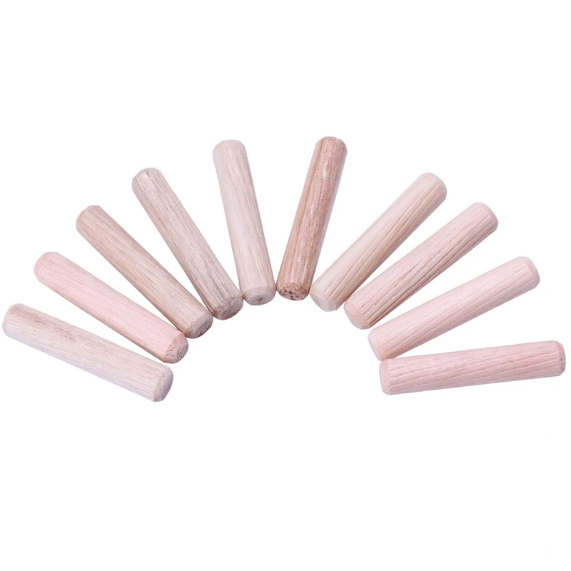 Деревянный фиксатор Деревянные дюбели для мебели наклонная линия 40 мм x 8 10