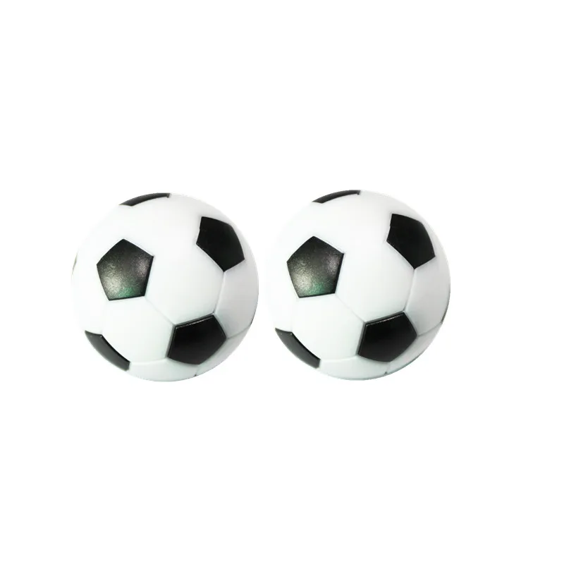 2 шт. 32 мм черный и белый экологически чистый резиновый футбольный стол