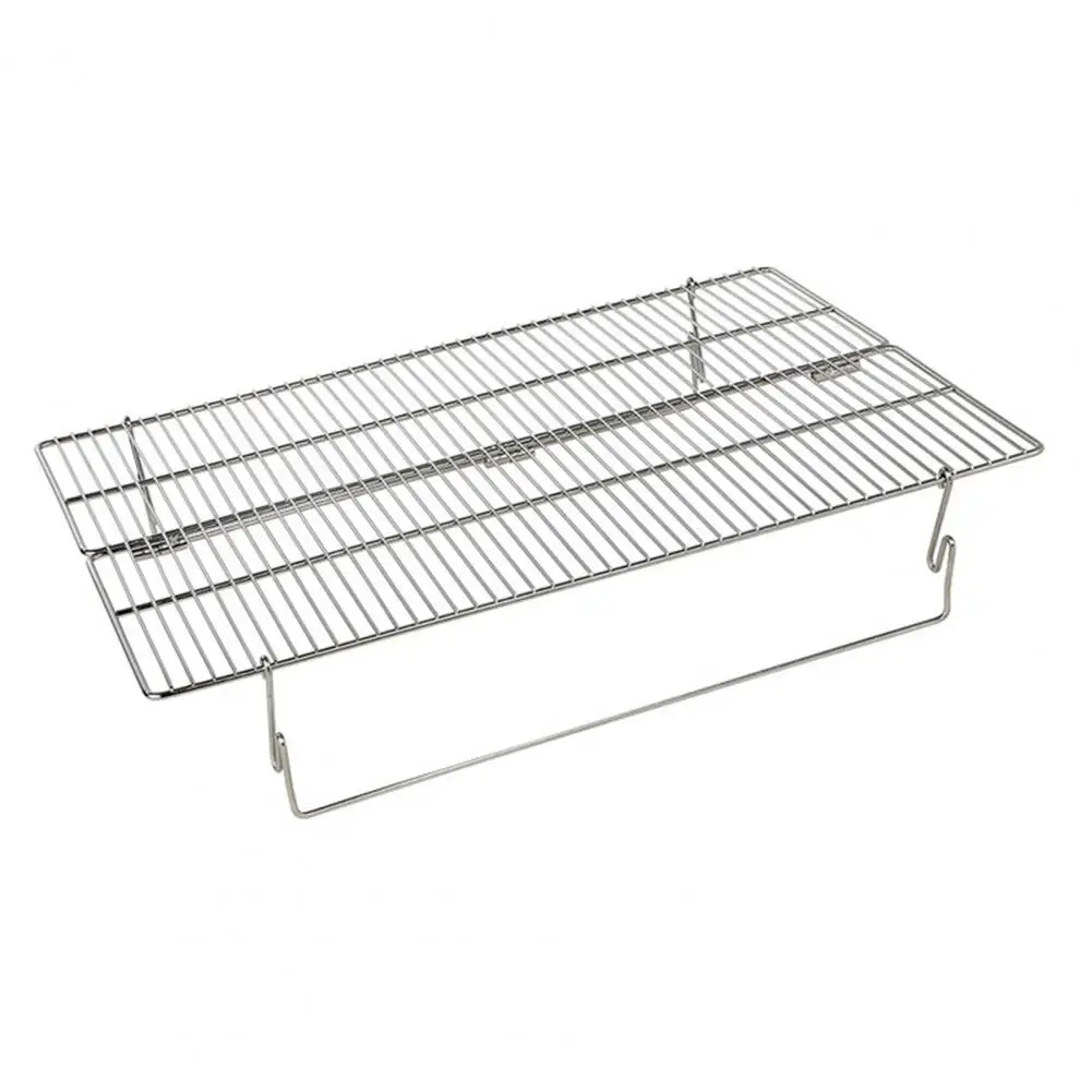 

Hot Sales!!! Foldable Lightweight Large Stainless Steel Barbecue Grill Net Rack for Outdoor Activities