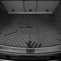 for volkswagen touareg 7p 2010 2021 auto car cargo liner all weather non slip trunk mats boot tray carpet interior accessories