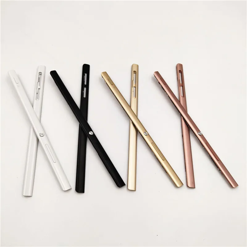 Оригинальный новый корпус для Sony Xperia XA1 G3125 G3121 G2123 G3116 левая/правая боковая направляющая полоса с боковыми кнопками