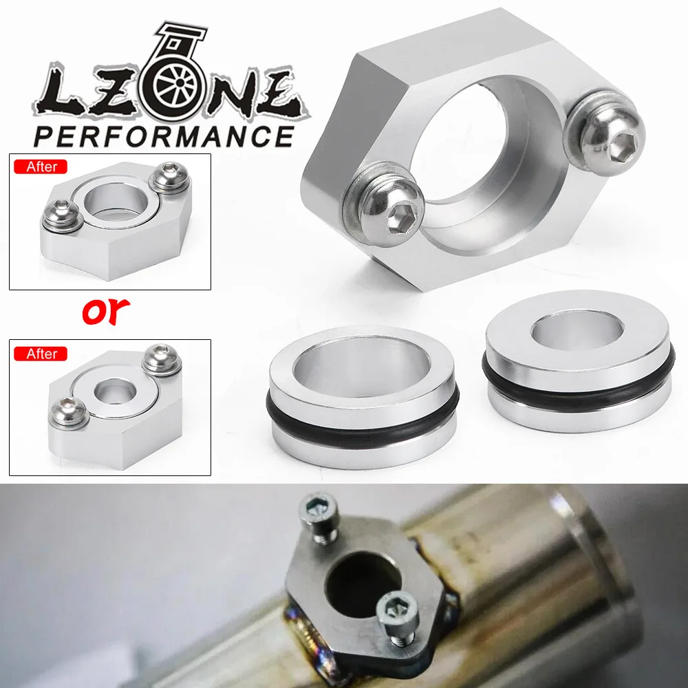 

LZONE-алюминиевый датчик карты для VW AUDI 1,8 T Комплект фланца для GOLF GTI BEETLE JETTA A4 комплект трубопроводов JR-AD03