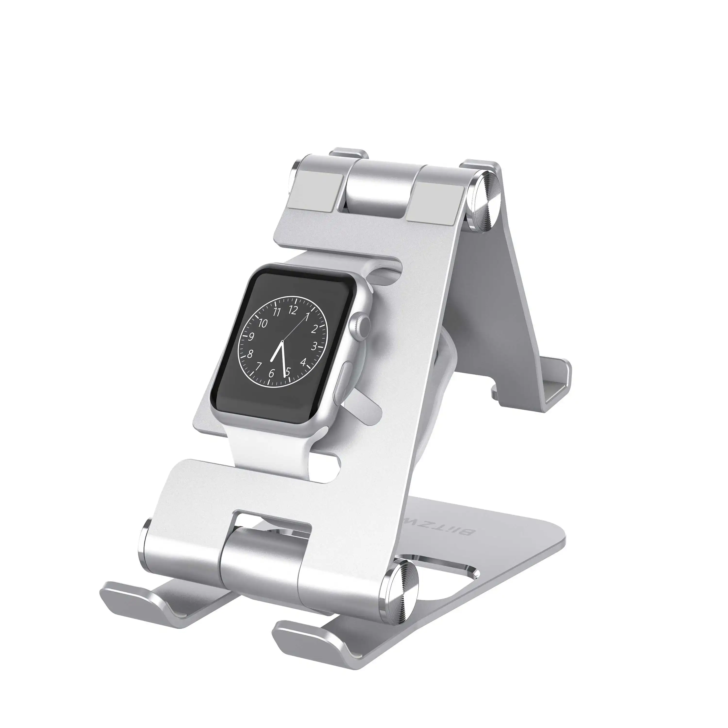 blitzwolf bw ts4 3 in 1 tabletphone metal holder portable foldable desktop stand tablet mobile phone holder for live streaming free global shipping